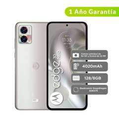 Celular Motorola Edge 30 Neo 128GB 8GB RAM + Snapdragon 695| cámara posterior 64OISMP| cámara frontal 32MP| pantalla 6,3"
