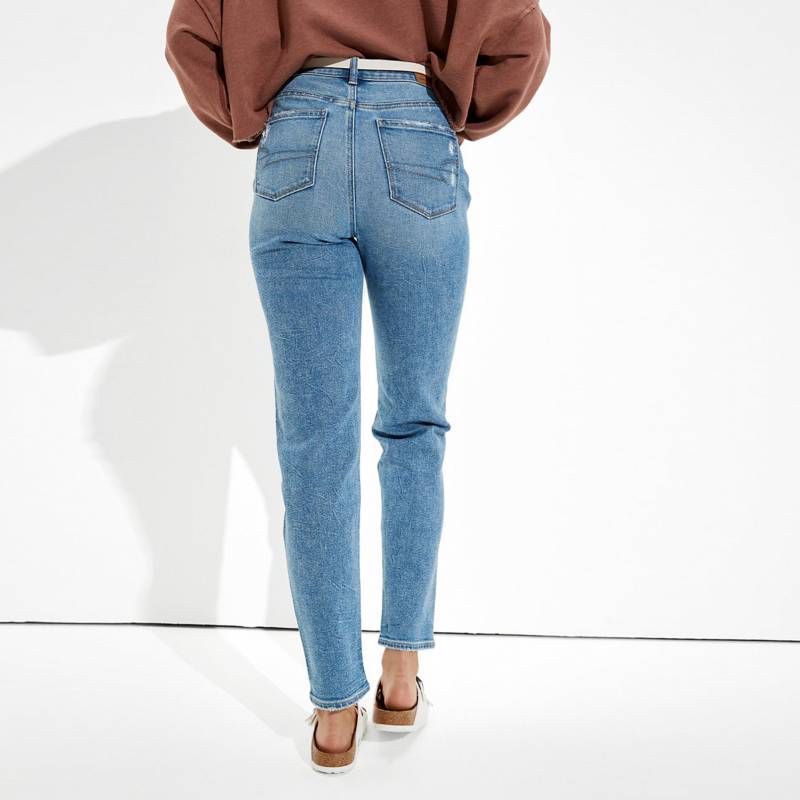 Jean Skinny para Mujer Tiro bajo de Algodón American Eagle