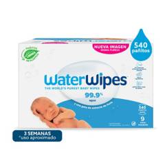 Water Wipes - Toallas Húmedas WaterWipes Pack X 540