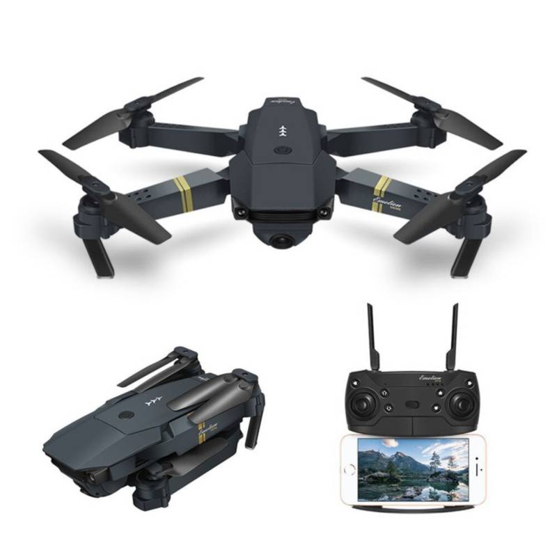 GENERICO - Drone Plegable Con Cámara Wifi  Fvp Control 998W