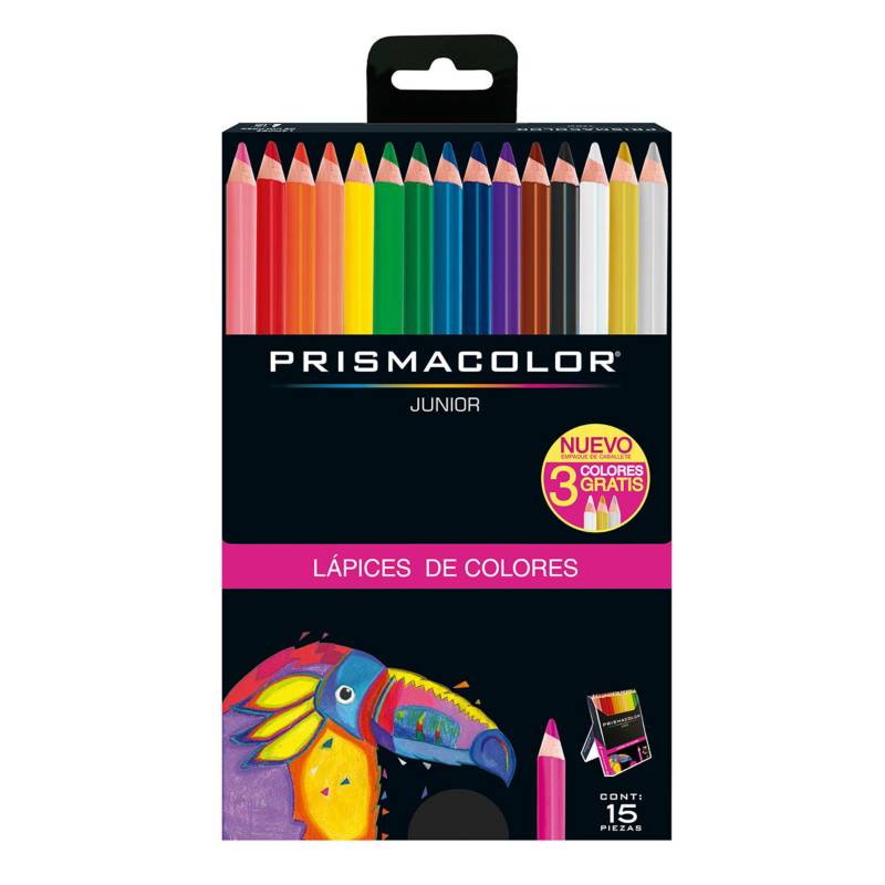 PRISMACOLOR - Caja de colores prisma color junior lápices color