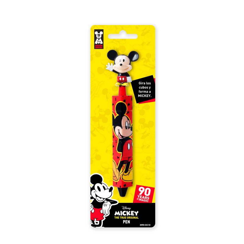 MICKEY MOUSE - Set de útiles Escolar Lapicero 3D Puzzle Mickey