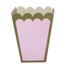 Mi fiesta - Porta maíz rosado pastel por 6 unidades