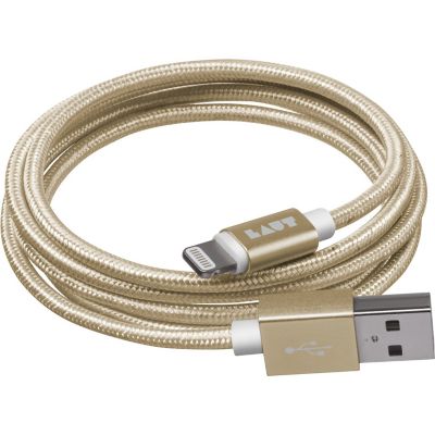 Cable Lightning En Nylon De 1.2 Metros Laut Dorado Laut_Lkm_Ltn1.2