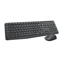 LOGITECH - Combo teclado y mouse Logitech  mk235 inalámbrico