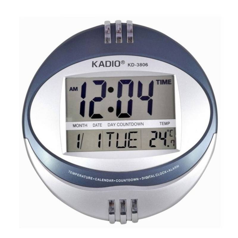 Danki - Reloj kadio digital kd3806 alarma termometro redon