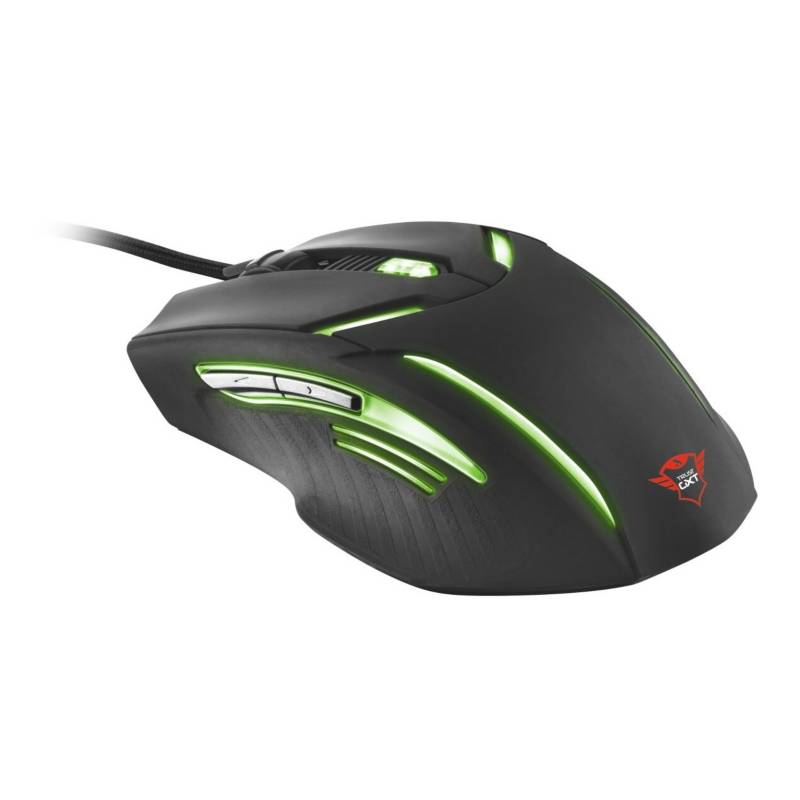 Trust - Mouse gamer alambrico trust gxt 152 exent negro