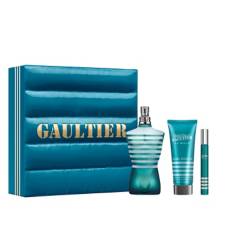 JEAN PAUL GAULTIER - Set de Perfume Hombre Jean Paul Gaultier Le Male EDT 125 ml + Shower gel 75 ml + Megaspritzer 10 ml