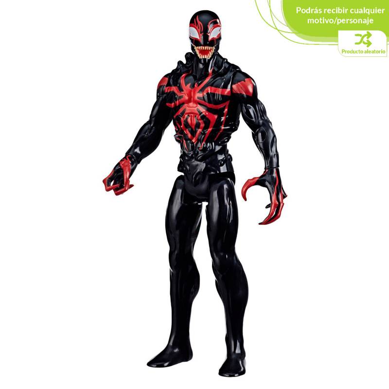 SPIDERMAN - Figura Spiderman Maximum Venom Titan Hero Series 30 Cm Surtida