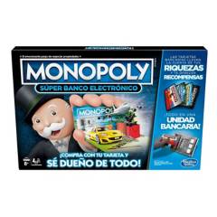 Monopoly - Juego De Mesa Monopoly Súper Banco Electrónico
