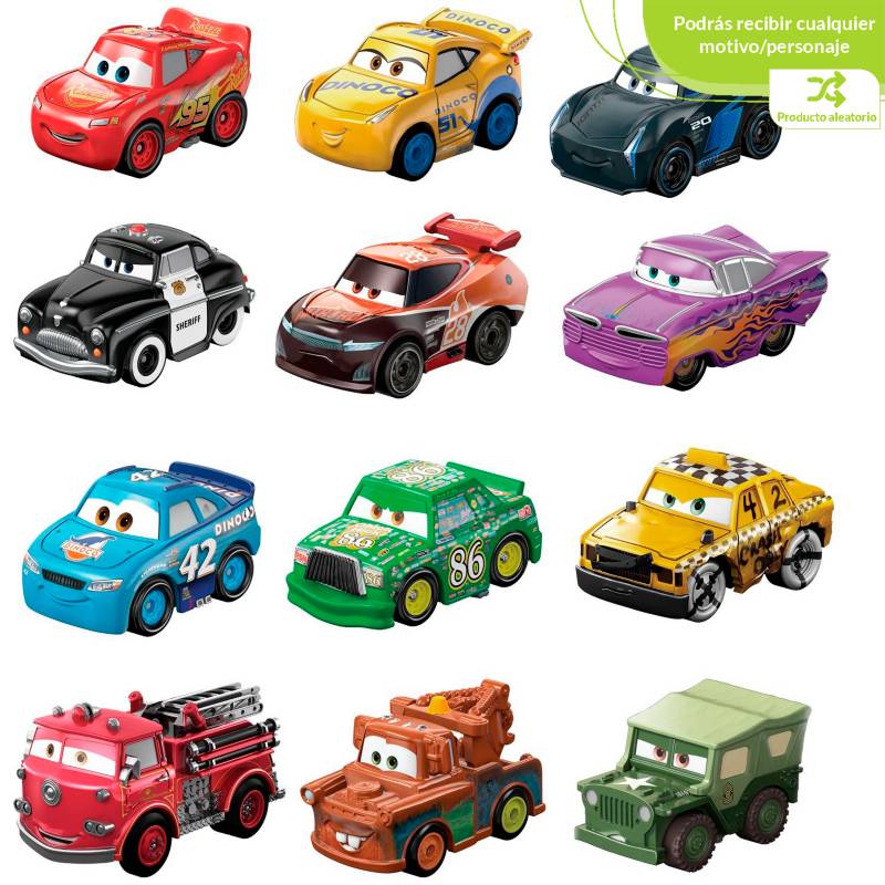 CARS - Carro Disney Pixar Cars Mini Corredor Surtido