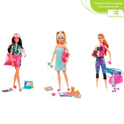 Barbie Fashionista Set De Spa Surtida Gkh73