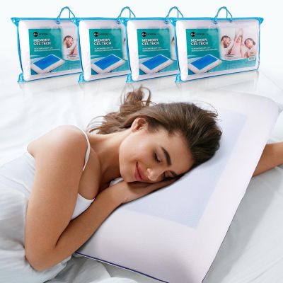 4 Almohadas Gel Refrescante Memoria 55 Energy Plus 922705