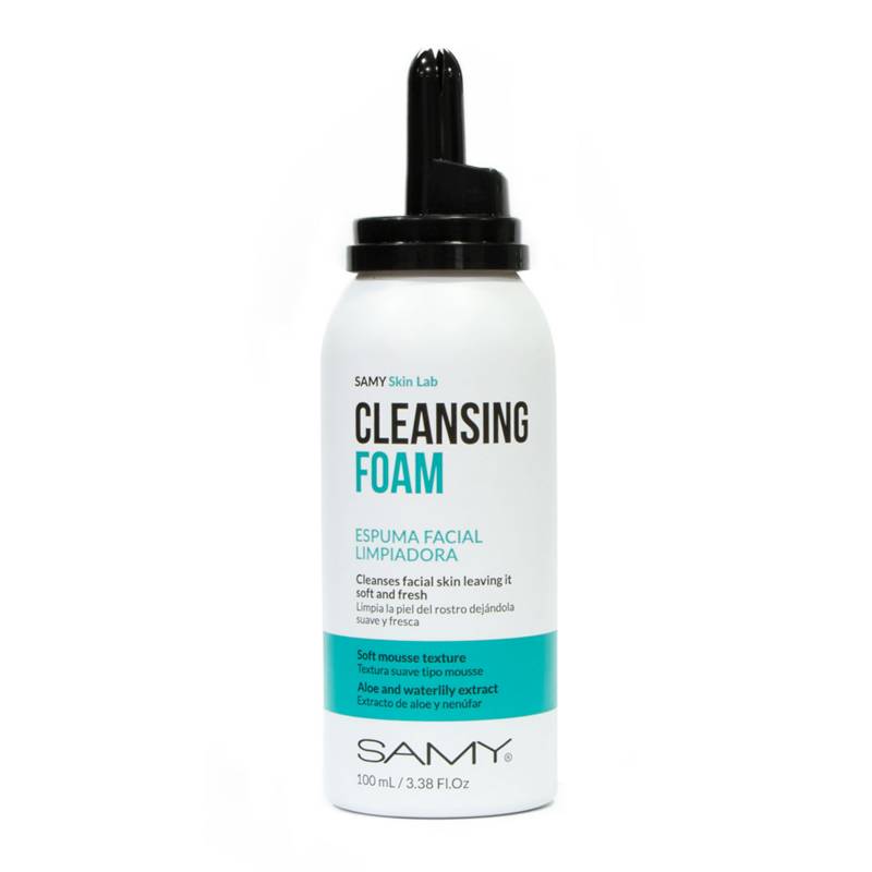 SAMY COSMETICS - Limpiador Cleansing Foam Samy Cosmetics para Todo tipo de piel 100 ml