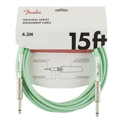 Cable Instrumento 4,5 Mts Surf Green Fender 990515058