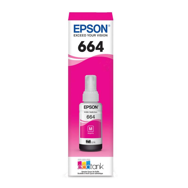 EPSON - Botella de tinta Epson t664 magenta