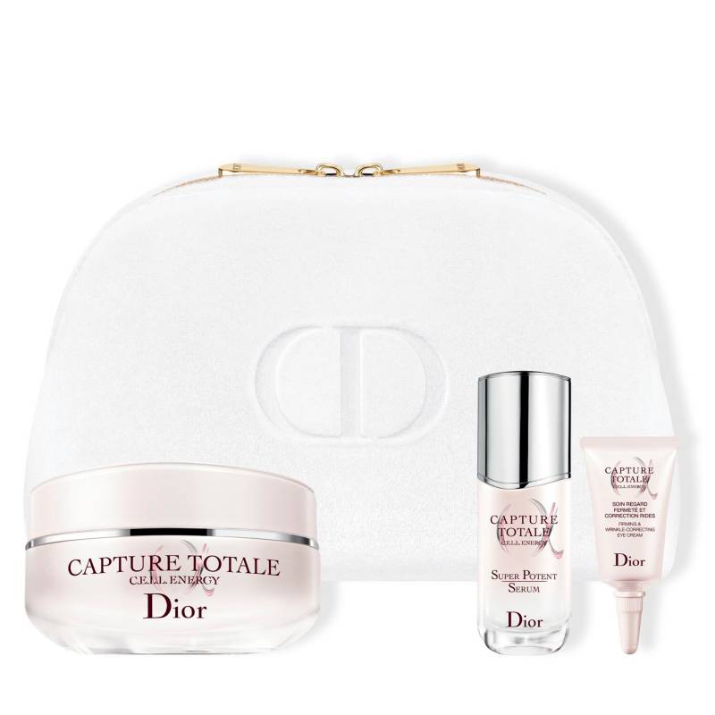 DIOR - Set Cuidado Facial Capture Totale Dior incluye : 3 Productos + Cosmetiquera Gratis