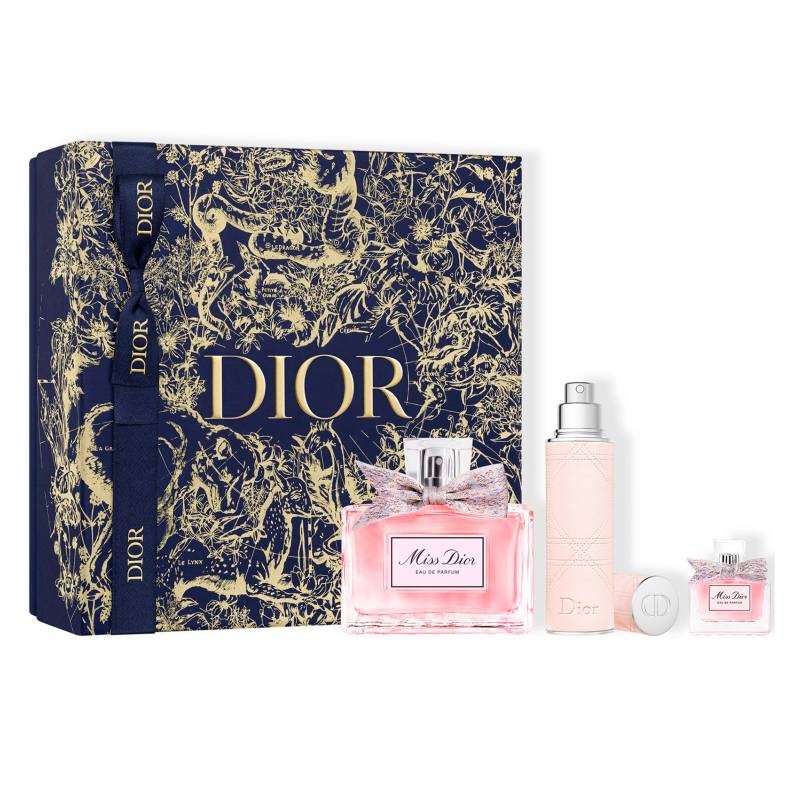 Dior - Set de Perfume Mujer Dior Set Miss Dior EDP 100 ml + Miss Dior EDP Travel Spray 10 ml + Miniatura Miss Dior 5 ml