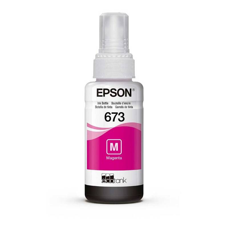 EPSON - Botella de tinta Epson t673 magenta
