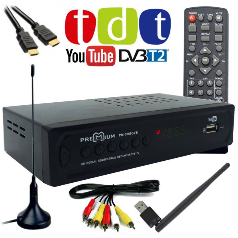 Decodificador T2 Antena Youtube DVB T2 |
