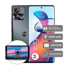 Celular Motorola Edge 30 Fusion 256GB Negro + Tablet Lenovo M7
