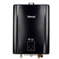 RINNAI - Calentador de Paso Agua 17 Litros A Gn Negro