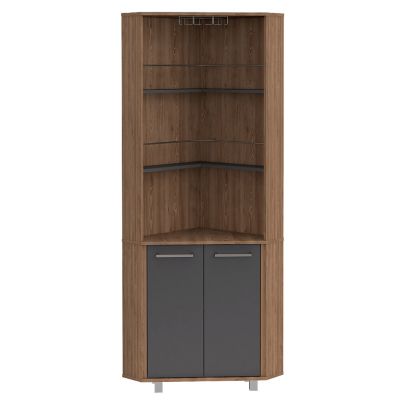 Mueble Bar Flamenco MLC 4613 Coñac 175 x 75 x 36.5 Rta Muebles - Mueble RTA  MUEBLES