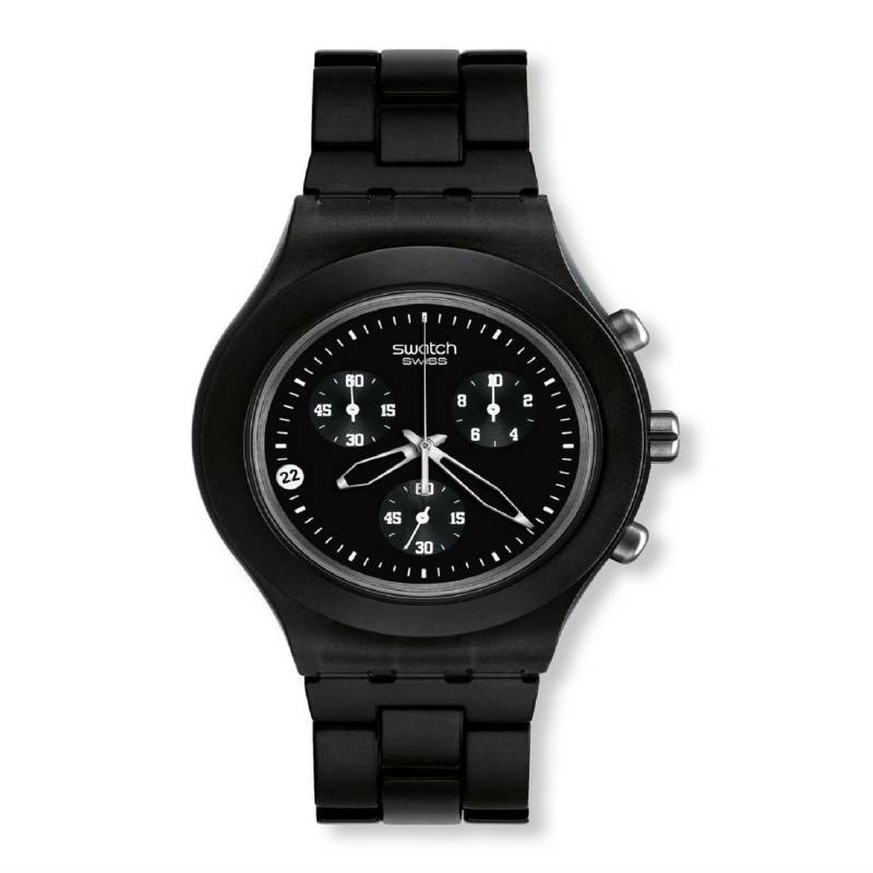 SWATCH - Reloj Unisex Swatch Full-Blooded Smoky Black