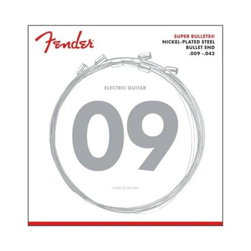 Fender - Set cuerdas 3250 l 9-42 bullet fender