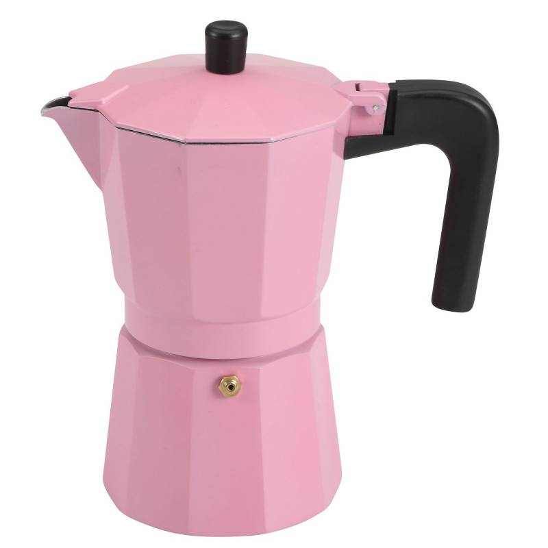 Mi cafetera rosa 🤣 para el café 🥰🥰🥰🥰