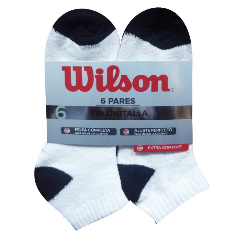 Pack de 6 Wilson Calcetines Cortos para Hombre 