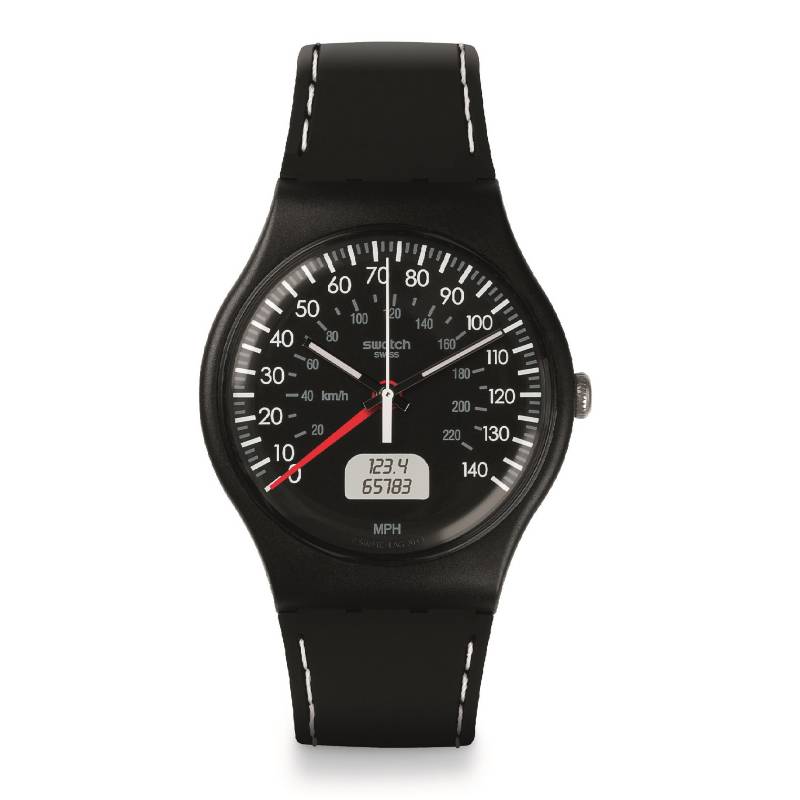 Swatch - Reloj Hombre Swatch Black Brake