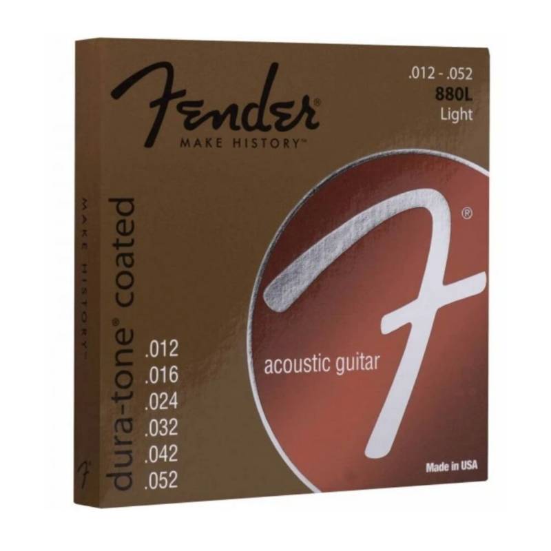 FENDER - Cdas Dura-Tone 880l 80/20 Recubierto 12-52 Fender