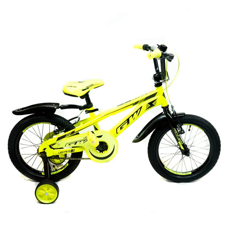 GW - Bicicleta Infantil GW Bici Lighting 16 16 pulgadas