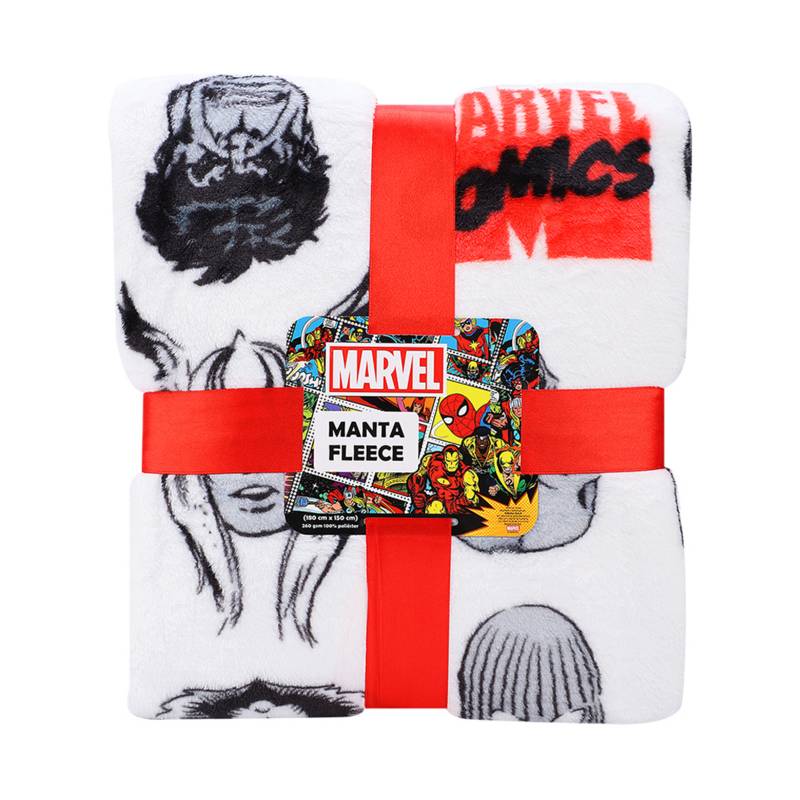 MARVEL - Manta Estampada de Poliéster Marvel  180x150 cm