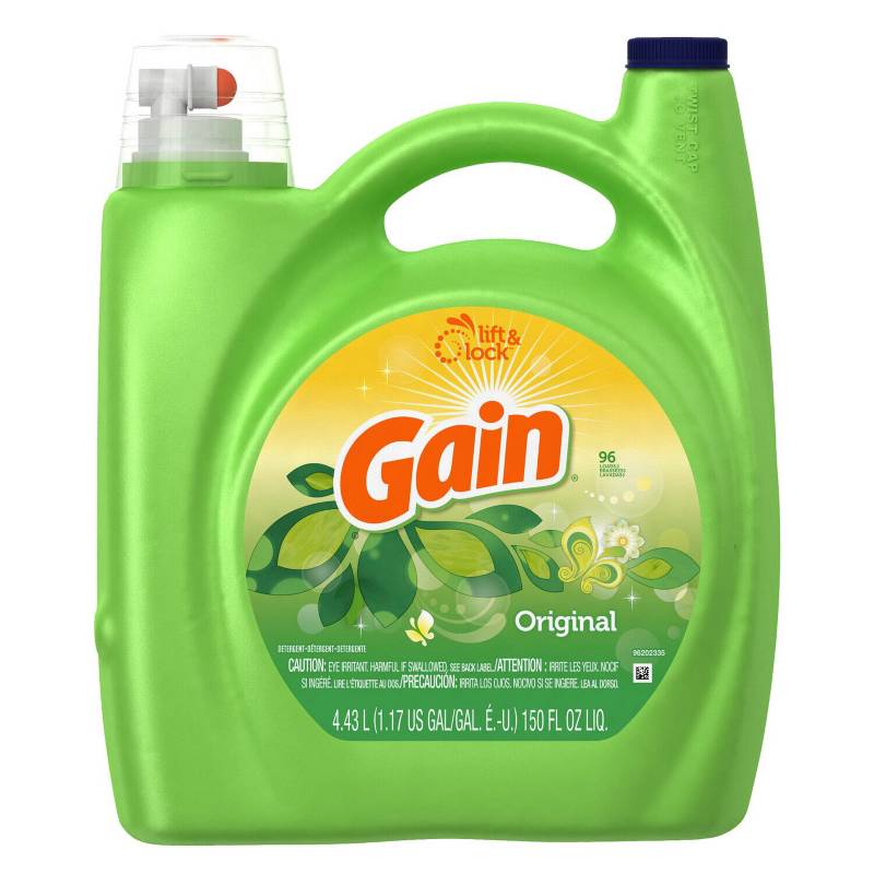 Gain - Detergente líquido de ropa gain original