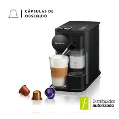 NESPRESSO - Cafetera con Cápsulas Nespresso Lattissima One Black