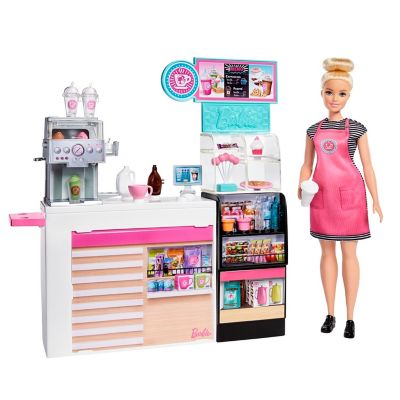 Barbie Set De Cafetería Gmw03