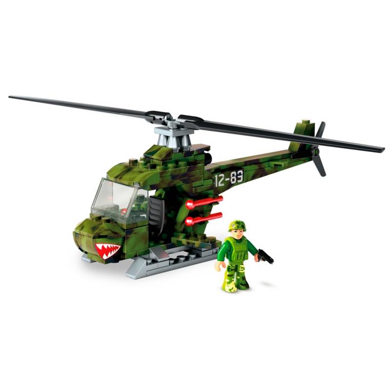 Mega Construx - Helicoptero Militar Mega Construx
