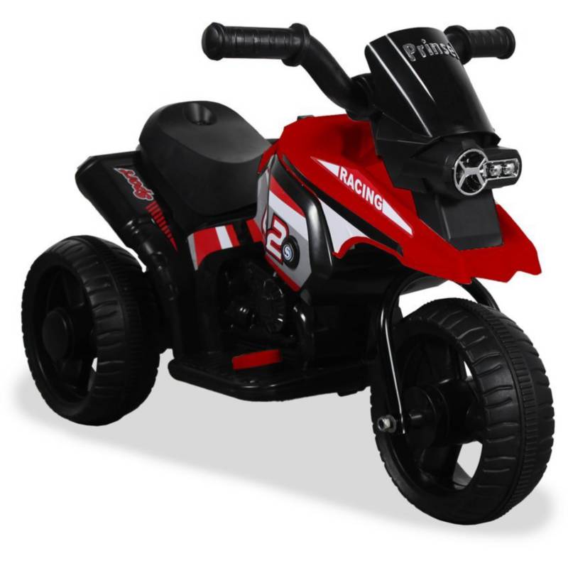 PRINSEL - Moto Eléctrica Para Niños Triciclo Montable 6V 