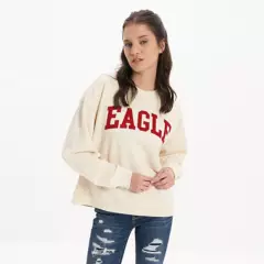 AMERICAN EAGLE - Saco para Mujer de Algodón American Eagle