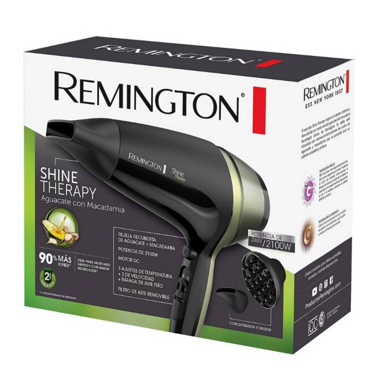 REMINGTON - Secador Remington Shine Therapy