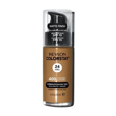 Base Líquida Piel Mixta/Grasa Colorstay Revlon Caramel