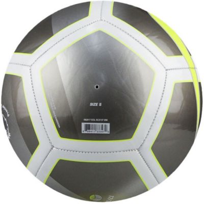 Balón De Fútbol Premier League Pitch-Gris/Blanco Nike