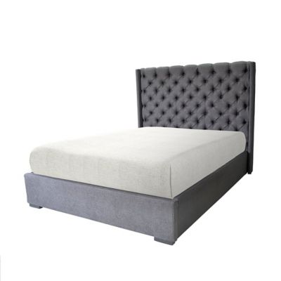 Cama Provenza King Negro Muebles Albura