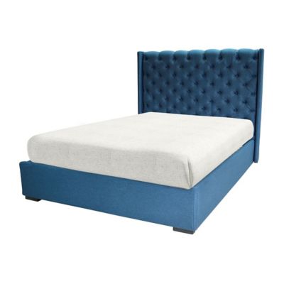 Cama Provenza King Azul Muebles Albura