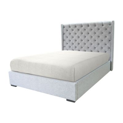 Cama Provenza Doble Gris Muebles Albura