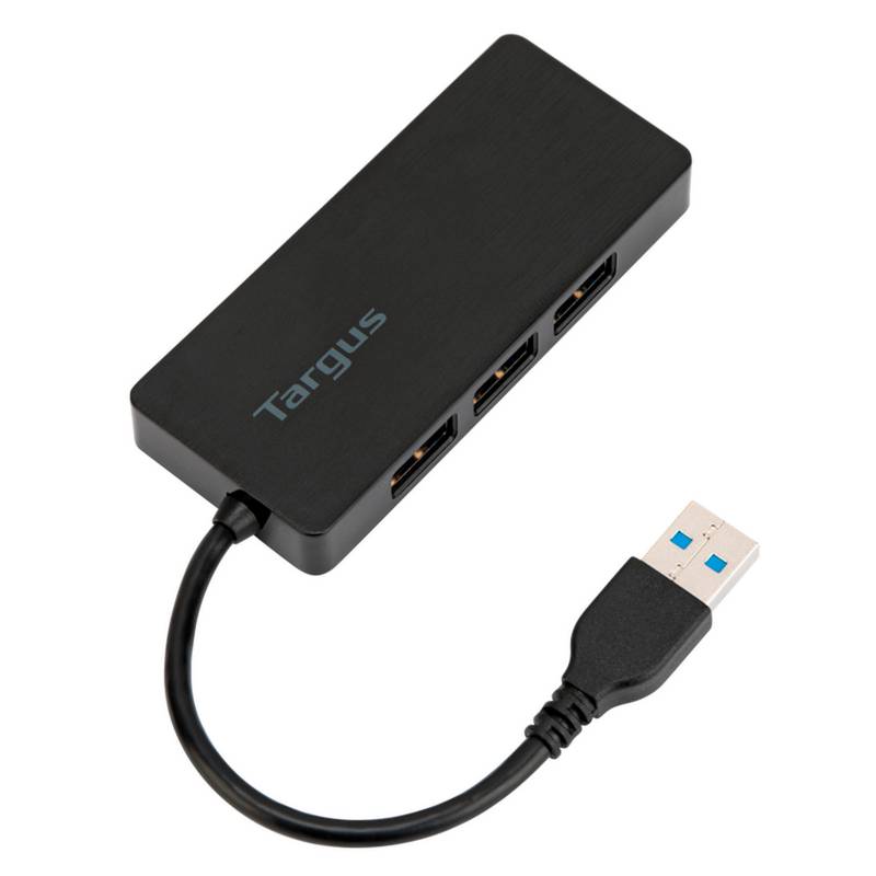 TARGUS - Multipuerto Targus 4 Puertos USB 3.0-Negro