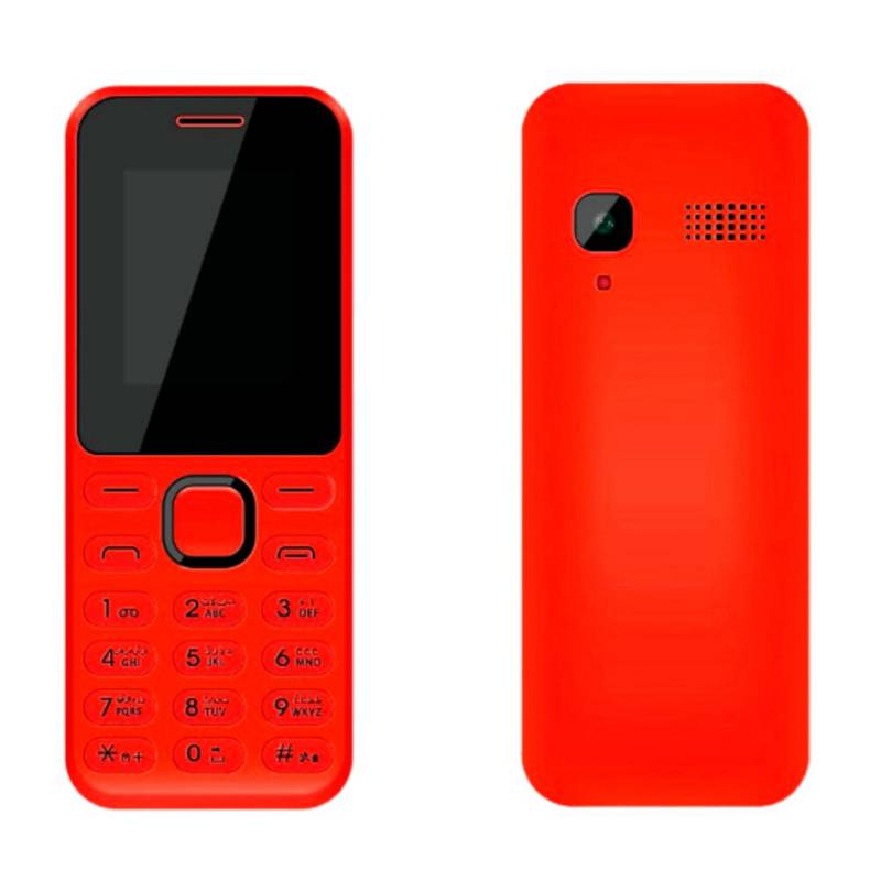 HYUNDAI - Teléfono celular hyundai d265 dual sim 2g rojo