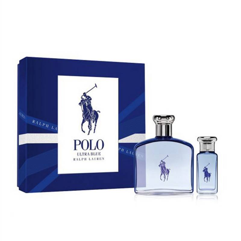 RALPH LAUREN - Set de Perfume Polo Ralph Lauren Ultra Blue Hombre 125 ml + 30 ml mini